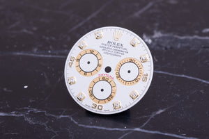 Rolex Daytona White Diamond Dial W/ hands for 116523 - 116528 FCD29113