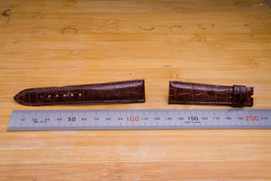 Patek Philippe Brown 20mm x 16mm Strap FCD29123
