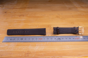 IWC 21mm Brown strap with 18k Rose Buckle FCD29232