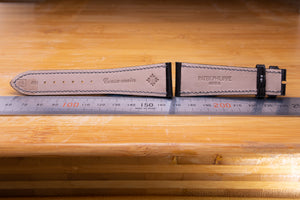 Patek Philippe Black 24mm x 18mm Strap FCD29325