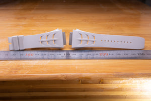 Richard Mille light gray Rubber Strap RM 11 FCD29333