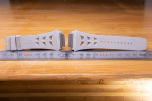 Richard Mille light gray Rubber Strap RM 11 FCD29333