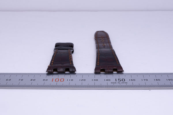 Load image into Gallery viewer, Audemars Piguet 25mm x 15mm brown Strap FCD29345
