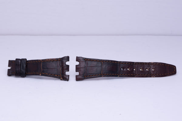 Load image into Gallery viewer, Audemars Piguet 25mm x 15mm brown Strap FCD29345
