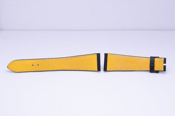Load image into Gallery viewer, Patek Philippe Black Mesh  22mm x 16mm Strap for 60007G Calatrava FCD29372
