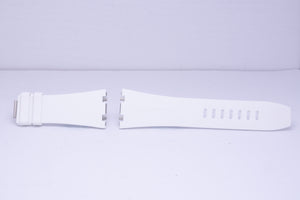 Audemars Piguet White Rubber Strap 30mm x 22mm for Offshore Divers FCD29377