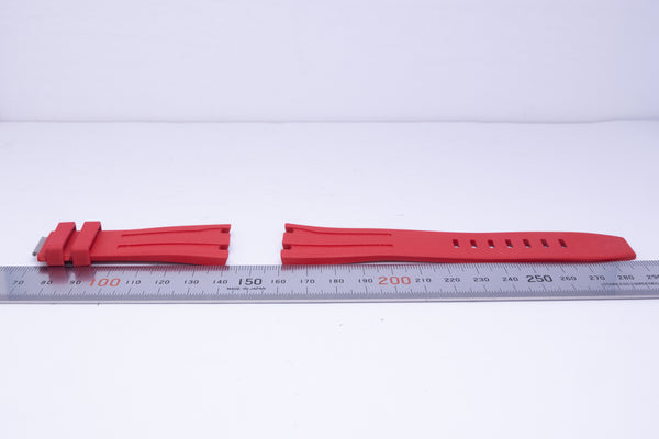Load image into Gallery viewer, Audemars Piguet Red Rubber Strap 30mm x 22mm for Offshore Divers FCD29378
