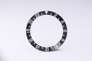 Rolex GMT Master 1675 - 16750 Black MEGA FAT Font  Insert FCD29596