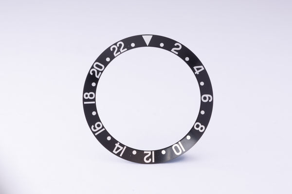Load image into Gallery viewer, Rolex GMT Master 1675 - 16750 Black MEGA FAT Font  Insert FCD29596
