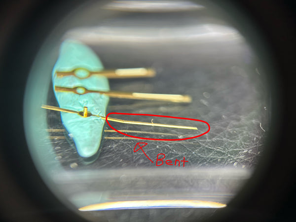 Load image into Gallery viewer, Rolex Datejust Yellow Gold Tritium hands for model 1570 FCD29616
