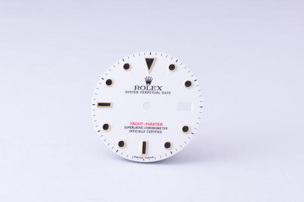Load image into Gallery viewer, Rolex Yachtmaster "Swiss Made" White Dial for Model 16623 - 16628 FCD29729
