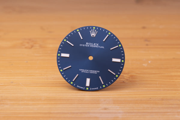 Load image into Gallery viewer, Rolex Oyster Perpetual 39 mm Blue Dial for model 114300 FCD29878
