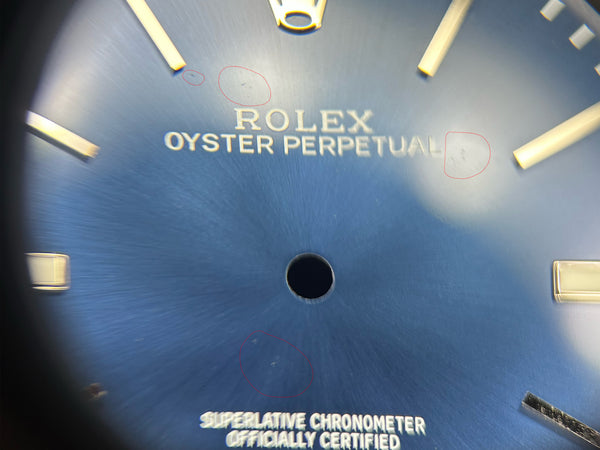 Load image into Gallery viewer, Rolex Oyster Perpetual 39 mm Blue Dial for model 114300 FCD29878
