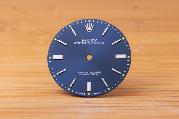 Load image into Gallery viewer, Rolex Oyster Perpetual 39 mm Blue Dial for model 114300 FCD29881
