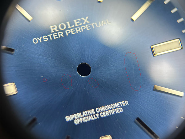 Load image into Gallery viewer, Rolex Oyster Perpetual 39 mm Blue Dial for model 114300 FCD29881
