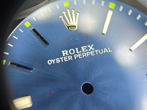 Rolex Oyster Perpetual 39 mm Blue Dial for model 114300 FCD29881