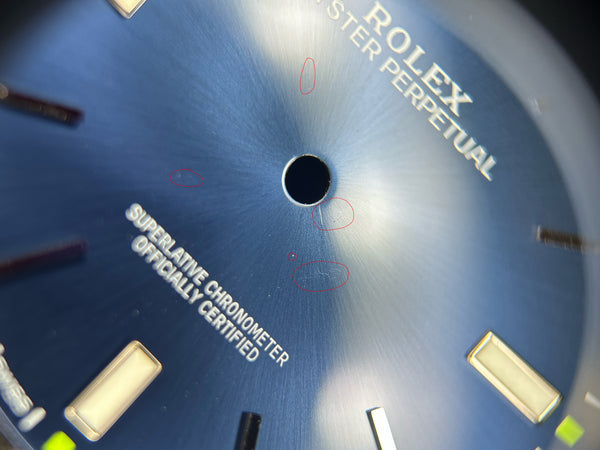 Load image into Gallery viewer, Rolex Oyster Perpetual 39 mm Blue Dial for model 114300 FCD29883
