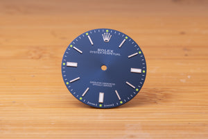 Rolex Oyster Perpetual 39 mm Blue Dial for model 114300 FCD29884