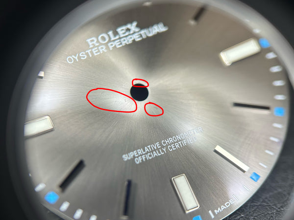 Load image into Gallery viewer, Rolex Oyster Perpetual 39 mm Grey Dial for model 114300 FCD29892

