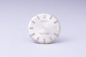 Rolex Datejust Silver Wide Boy Marker dial for model 1601 FCD29896