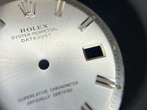 Rolex Datejust Silver Wide Boy Marker dial for model 1601 FCD29896