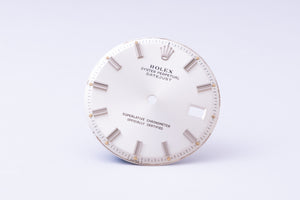 Rolex Datejust Silver Wide Boy Marker dial for model 1601 FCD29901