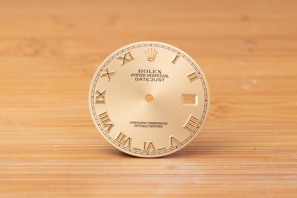 Load image into Gallery viewer, Rolex Mens Champagne Roman Dial for moel 16233 - 116233 FCD29924
