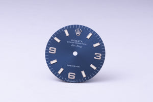 Rolex Airking 34mm Blue Arabic Dial for 14000 Tritium Lume FCD29952