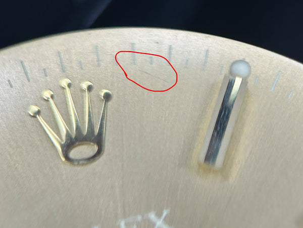 Load image into Gallery viewer, Rolex Mens Datejust Polar Stick dial for model 16013 FCD29958
