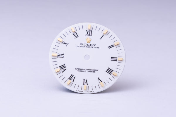 Load image into Gallery viewer, Rolex Oyster Perpetual White Peg dial for 14233 - 14203 FCD29988
