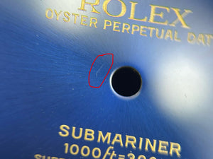 Rolex Submariner Blue "T 25" Dial for model 16613 FCD30026
