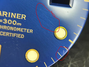 Rolex Submariner Blue "T 25" Dial for model 16613 FCD30026