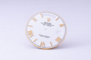 Rolex Rose Gold Daydate 40mm 228238 Silver Roman Dial FCD30077