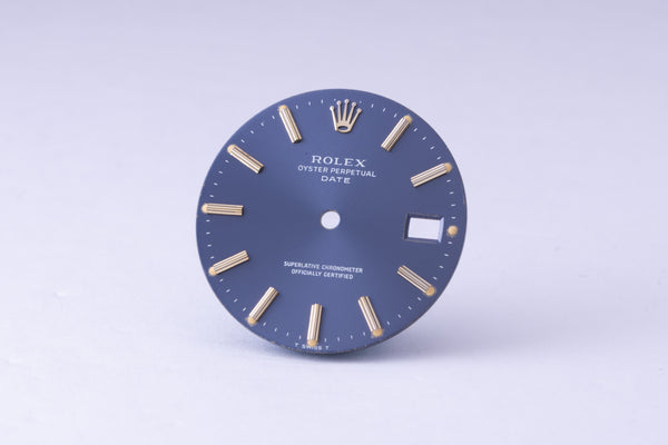 Load image into Gallery viewer, Rolex Blue Stick Date dial for model 1500 - 1501 FCD30109
