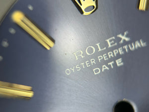 Rolex Blue Stick Date dial for model 1500 - 1501 FCD30109