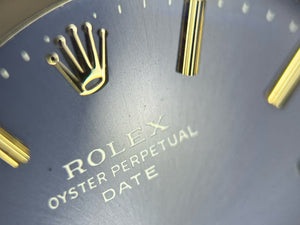 Rolex Blue Stick Date dial for model 1500 - 1501 FCD30109