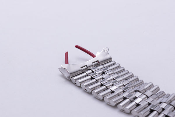 Load image into Gallery viewer, Rolex 20mm 6251h Folded Jubilee Bracelet circa 1972 W 55 Ends FCD30134
