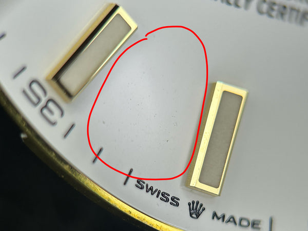 Load image into Gallery viewer, Rolex Datejust 41 White Stick Dial for 126333 FCD30140
