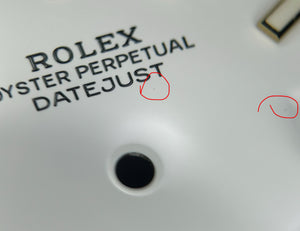 Rolex Datejust 41 White Stick Dial for 126333 FCD30142