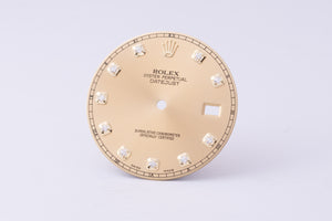 Rolex Datejust II Champagne Diamond Dial for model 116333 FCD30157