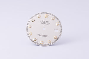Rolex Datejust II Ivory Diamond Dial for model 116333 FCD30161