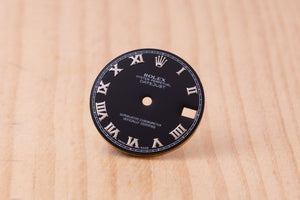 Rolex Midsize Datejust Black Roman Dial for model 68274 - 78274 FCD30197