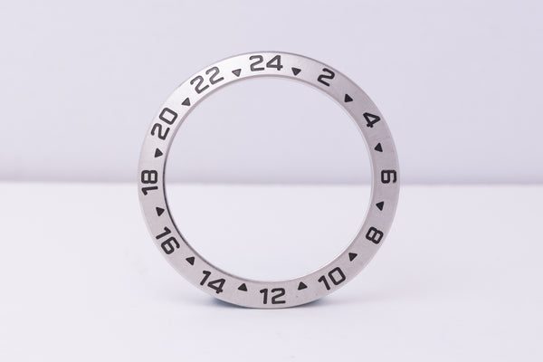 Load image into Gallery viewer, Rolex Explorer II Steel Bezel for 16570 - 16550 FCD30331

