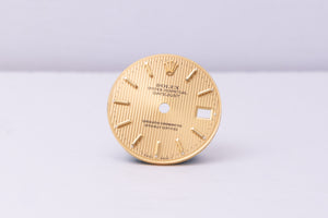 Rolex ladies Champagne Tapestry Dial for model 6917 - 69173 FCD30361