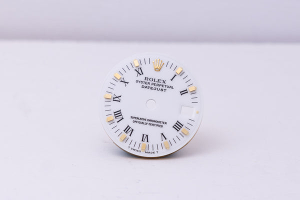 Load image into Gallery viewer, Rolex Ladies White Peg dial for model 69173 - 79173 FCD30368
