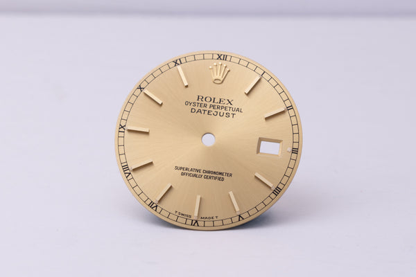 Load image into Gallery viewer, Rolex Datejust Champagne Stick Dial for model 16013 - 16233 FCD30370
