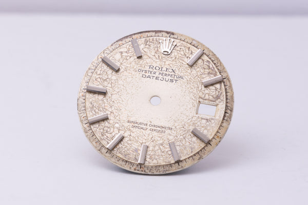 Load image into Gallery viewer, Rolex Datejust spotted / discolored dial for model 1601 FCD30377
