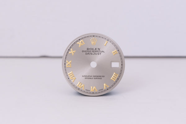 Load image into Gallery viewer, Rolex Ladies Slate Roman Dial for model 79173 - 69173 FCD30384

