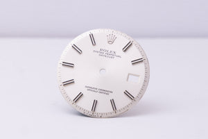 Rolex Datejust Silver Sigma Stick Marker Dial for model 1601 FCD30390
