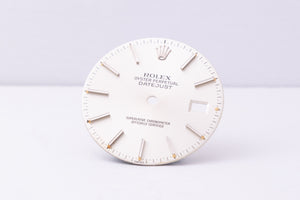 Rolex Datejust Silver Stick dial for model 16014 - 16030 FCD30394